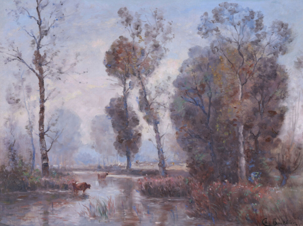 Charles Berthier oil painting buy European Impressionist art online dealer