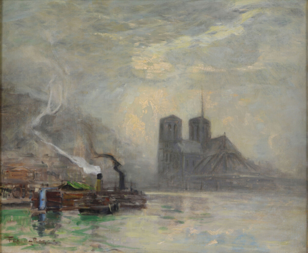 Frank Boggs oil painting of Paris buy Impressionist European art online fine art dealer