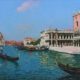 Gaston Hippolyte Ambroise Boucart painting of Venice buy European art online dealer