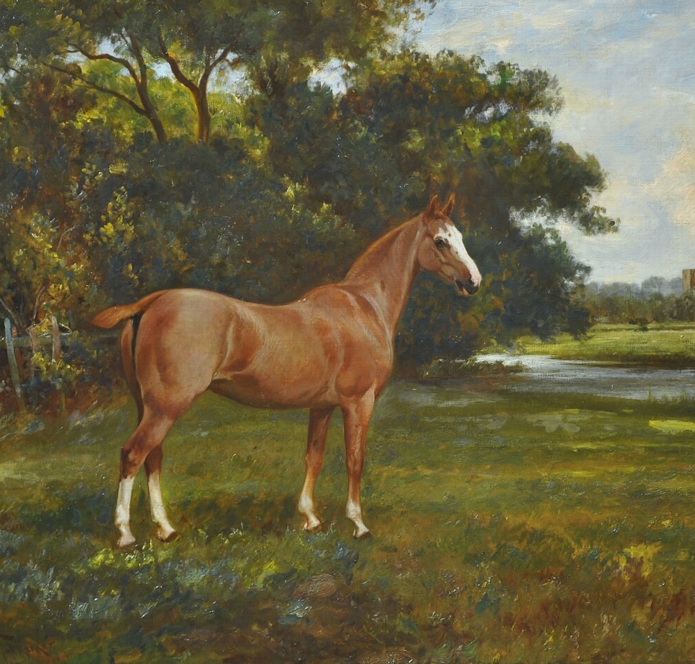 Wright Barker painting buy Victorian art online fine art dealer