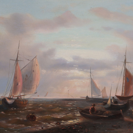 Abraham Hulk Snr buy Victorian Marine art online