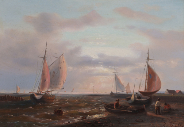 Abraham Hulk Snr buy Victorian Marine art online