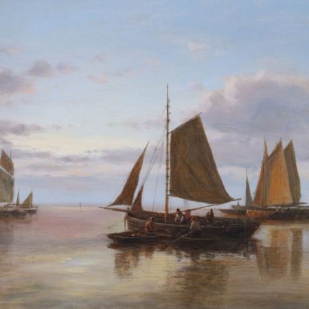 Abraham Hulk Snr marine painting buy Victorian art online dealer