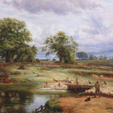 Charles Edward Johnson painting buy Victorian art online