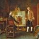 Edwin Hughes painting interiors buy Victorian art online