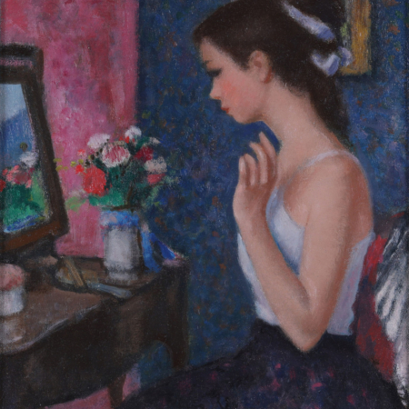 Francois Gall painting portrait buy European Impressionist art online