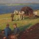 Harold Harvey oil painting buy Impressionist Modern British art online