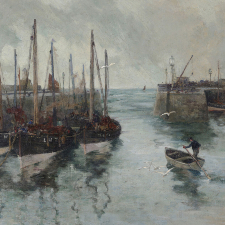 Richard Hesketh Scottish painting buy impressionist marine art online