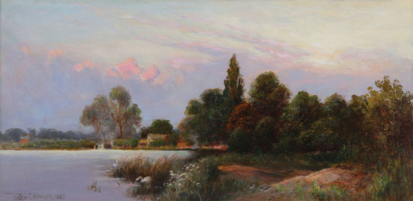 Walter Goldsmith landscape oil painting buy Victorian art online