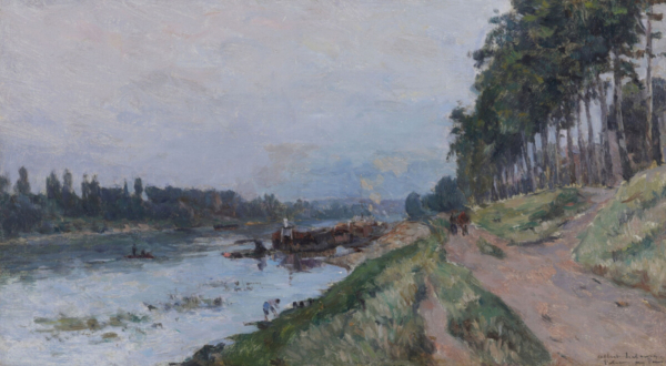 Albert Lebourg painting impressionist european art