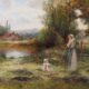 Ernest Walbourne landscape painting buy Victorian art online