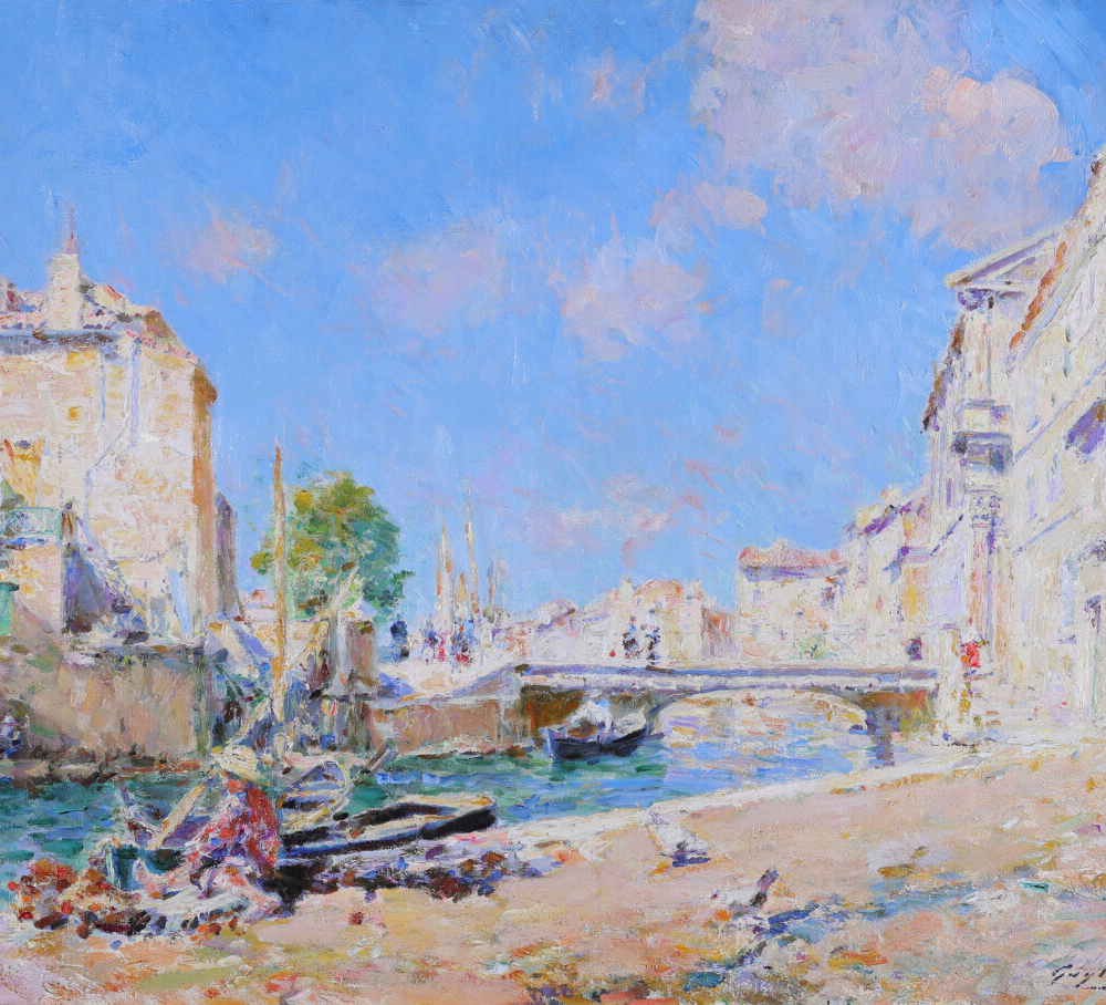 Le Port De Martigues Julien Gagliardini buy impressionist european art online