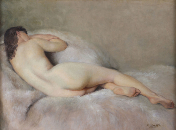Paul Sieffert Reclining nude artwork painting buy European art online