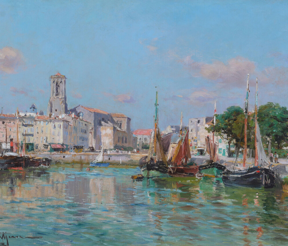 buy european fine art online Edmond Petitjean La Rochelle