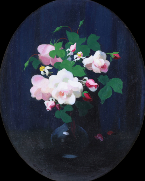 James Stuart Park A Still Life Of Roses Painting buy impressionist art online