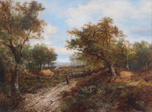Joseph Thors oil painting buy Victorian art online