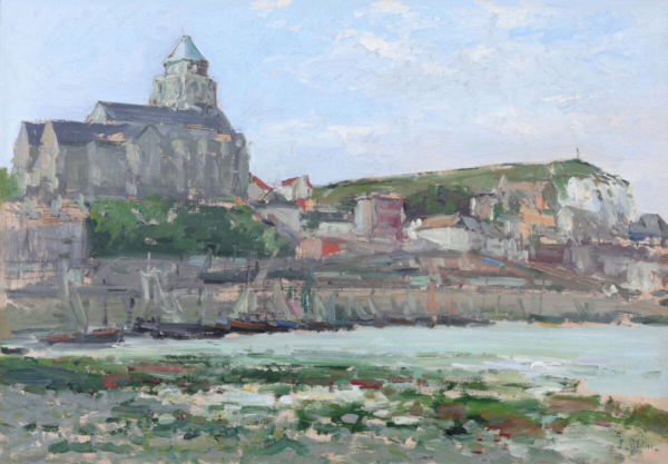 Pierre Jacques Pelletier painting buy Impressionist art online European marine artworks